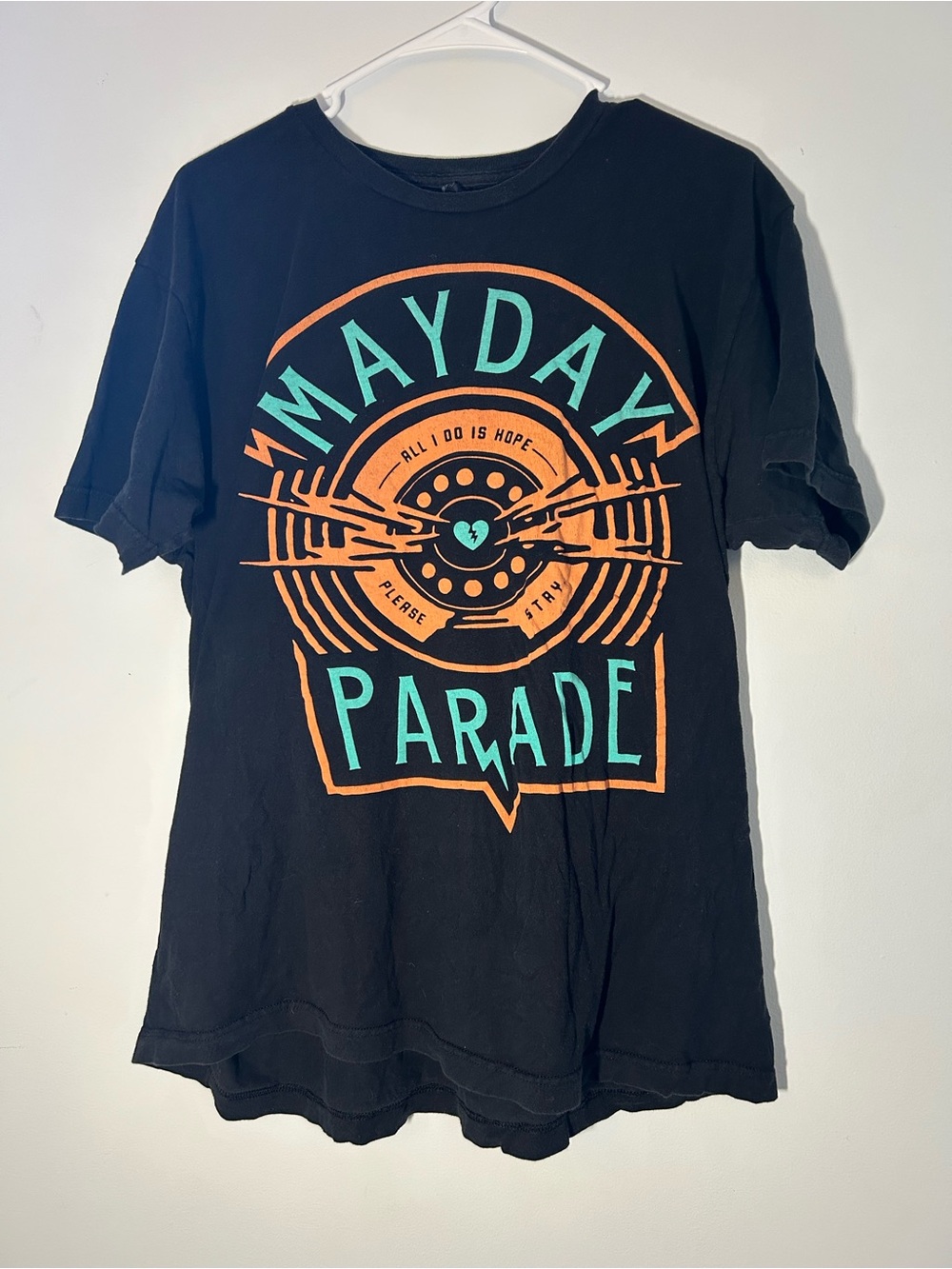 Mayday Parade - Black Graphic Band Tee